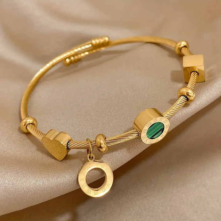 Gold Emerence Rousseau Bracelet