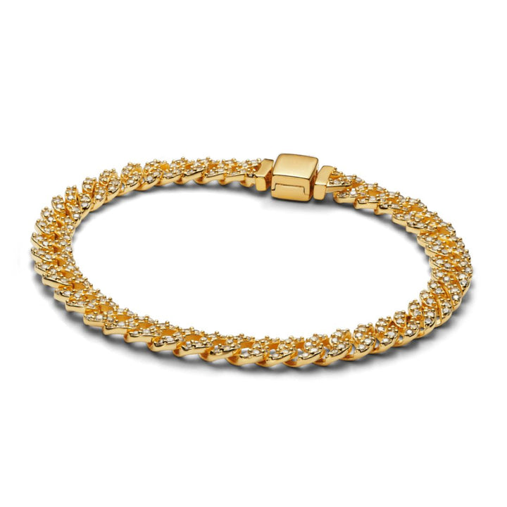 Gold Paved Cuban Bracelet