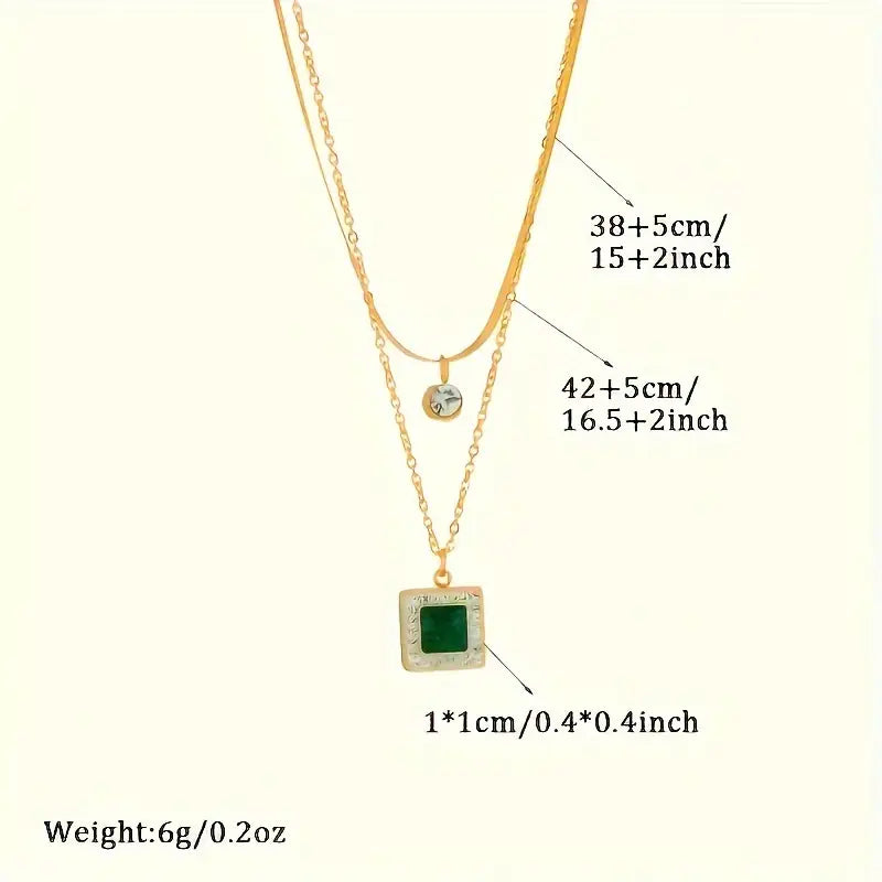 Tirena Valeure Gold Necklace