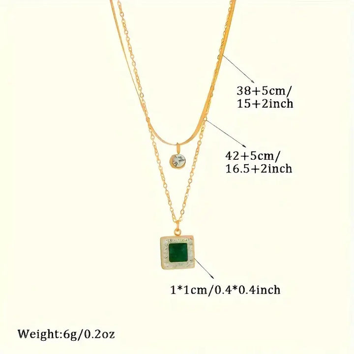 Tirena Valeure Gold Necklace