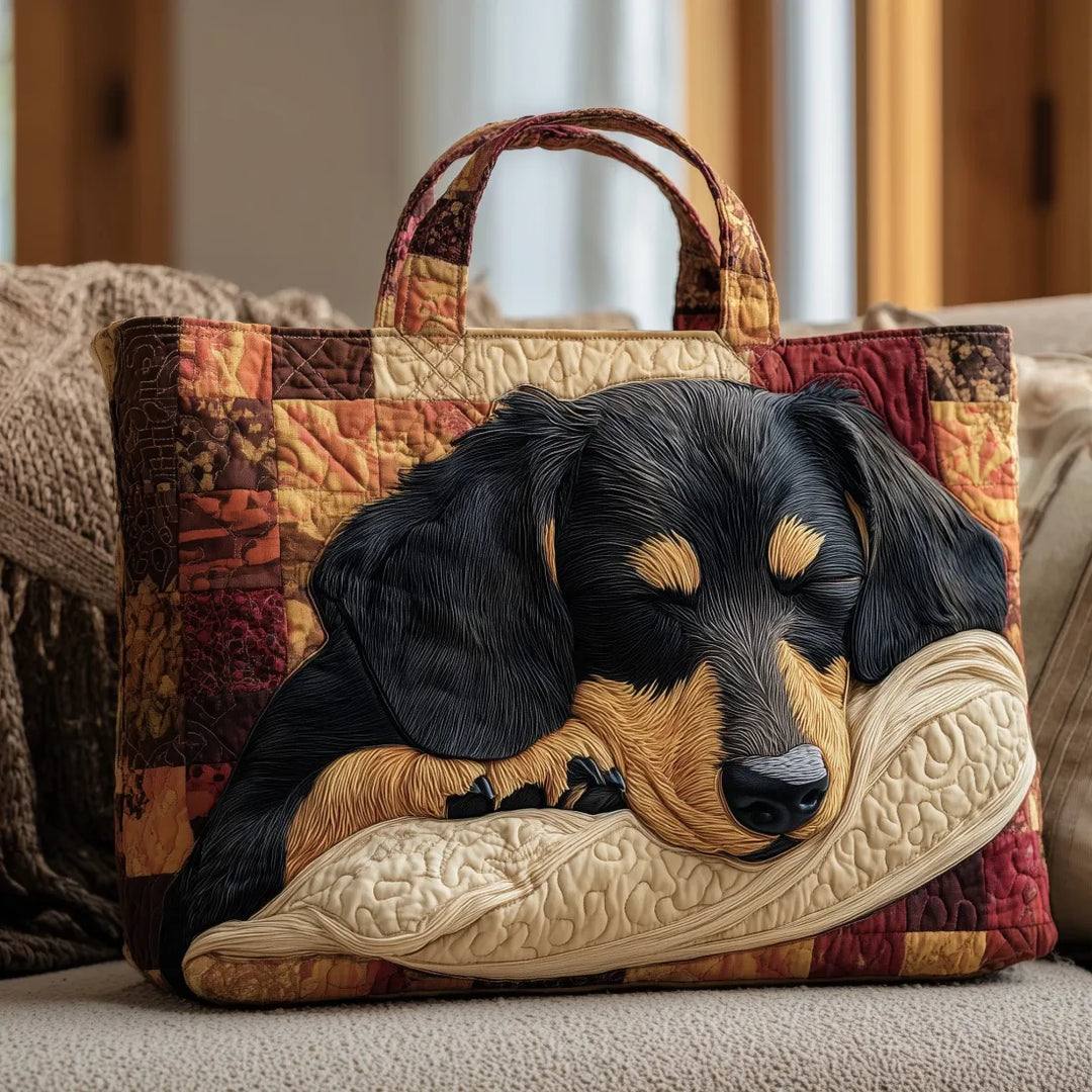 Dachshund Artisanal Tote