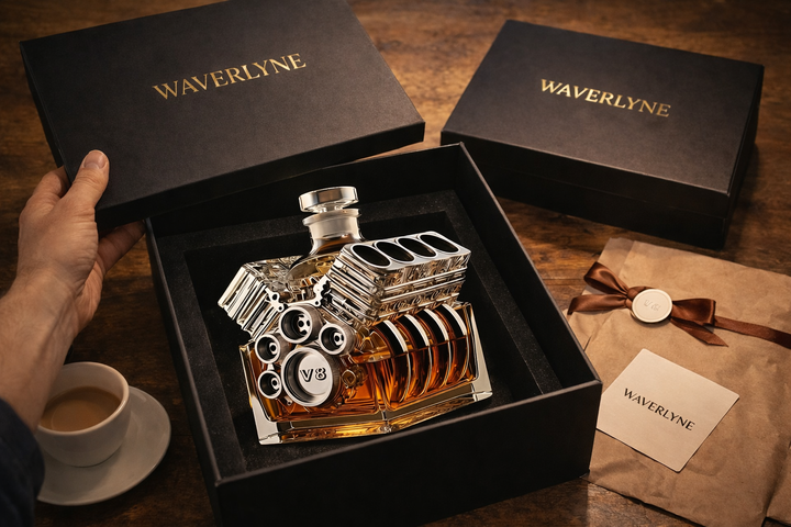 Motor Edition Whisky Bottle