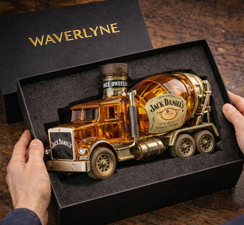 Truck Edition Whiskey Bottle
