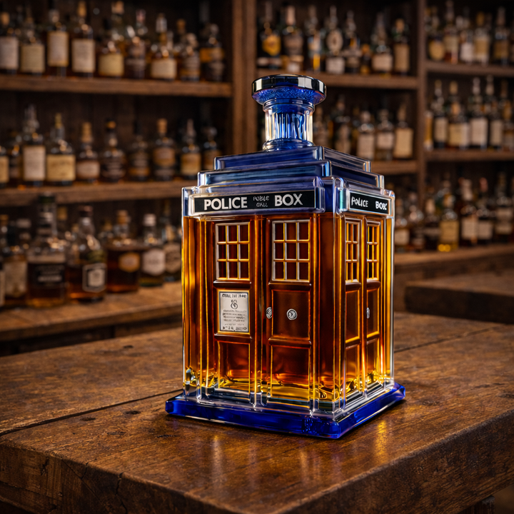 Police Edition Whisky Bottle