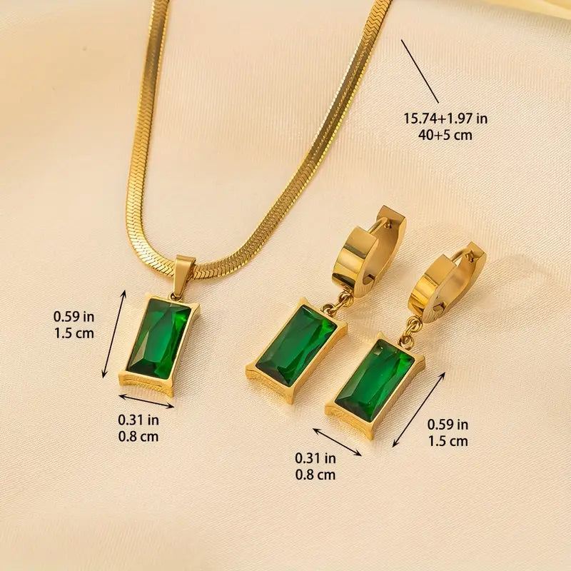 Iselotte Verdain Emerald Jewelry | Gold