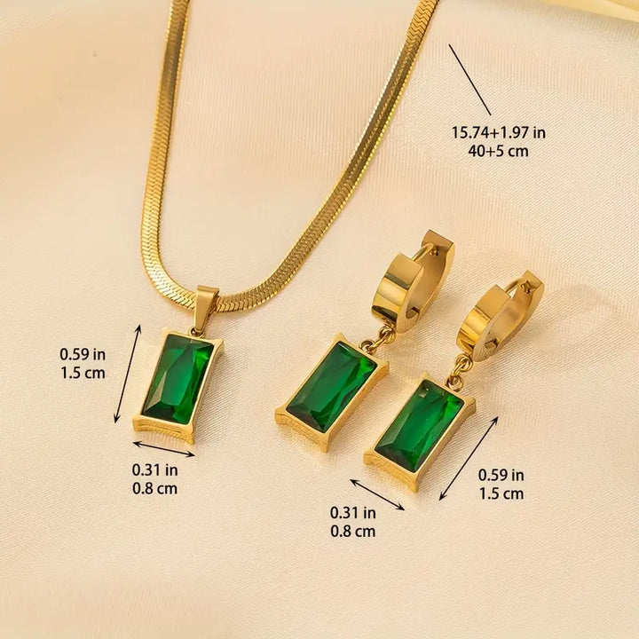 Iselotte Verdain Emerald Jewelry | Gold