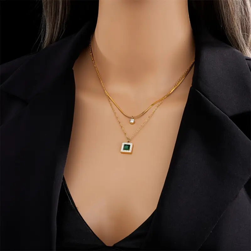Tirena Valeure Gold Necklace