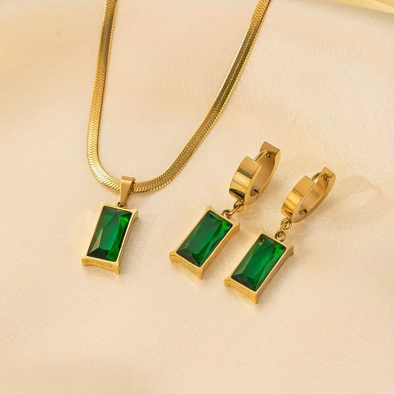 Iselotte Verdain Emerald Jewelry | Gold