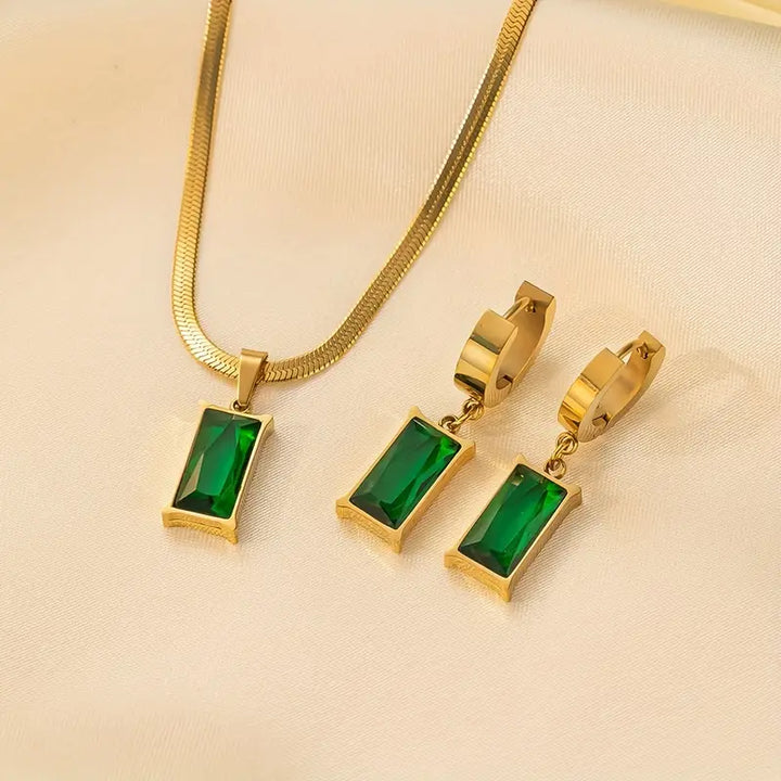 Iselotte Verdain Emerald Jewelry | Gold