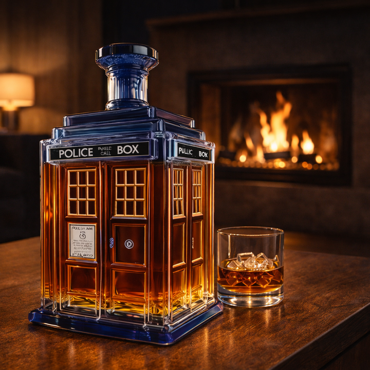 Police Edition Whisky Bottle