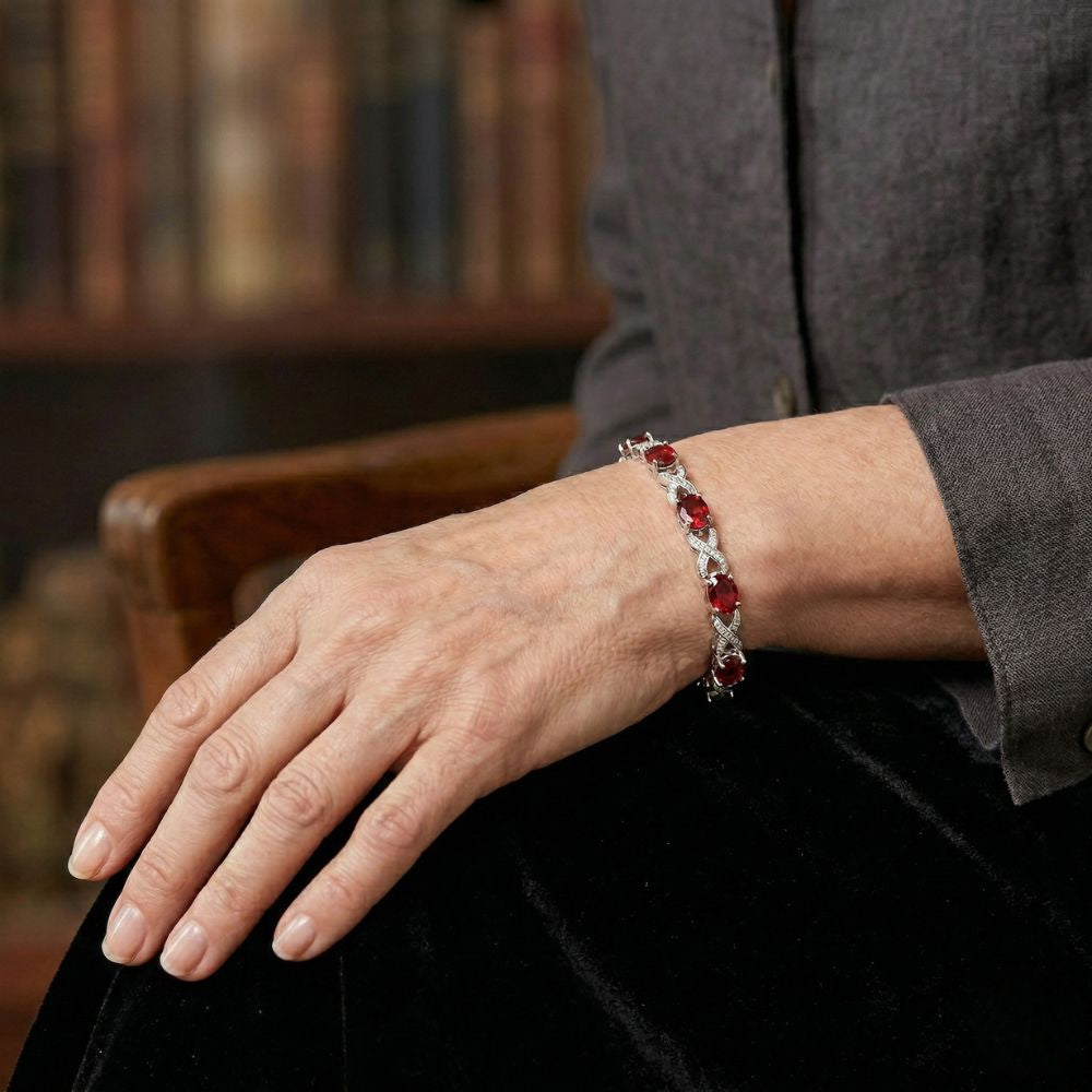 Vivienne Ruby Bracelet