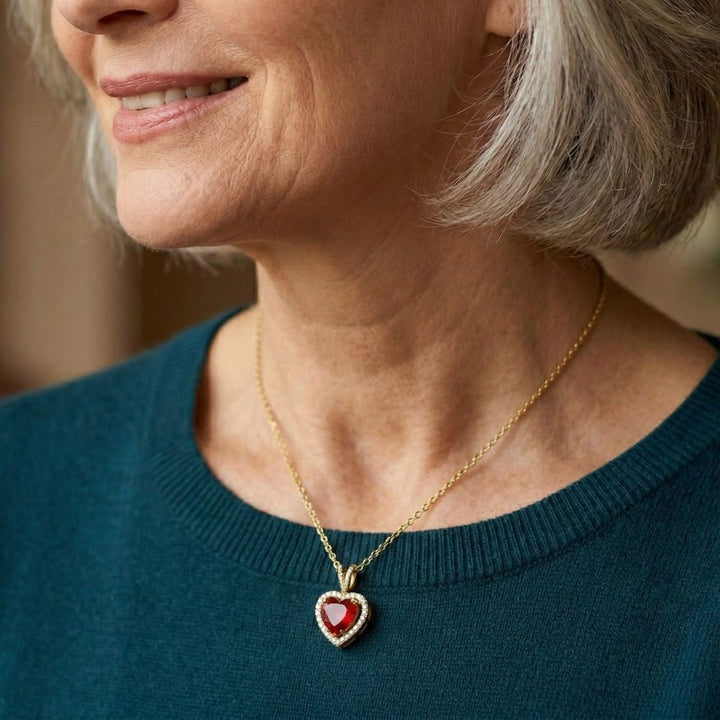 Iliana Ruby Necklace