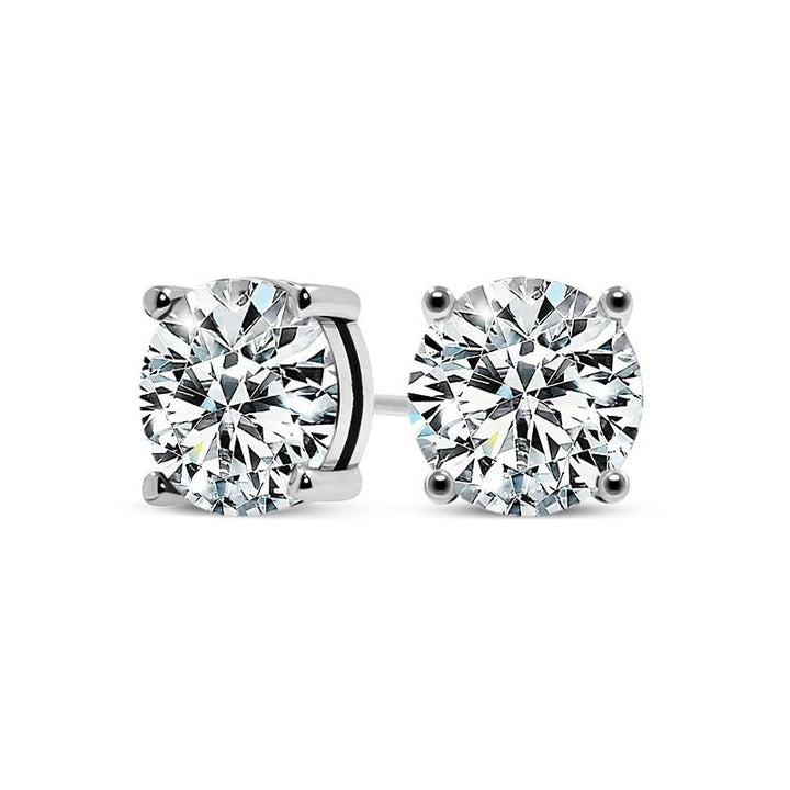 Tera Earrings in White Gold