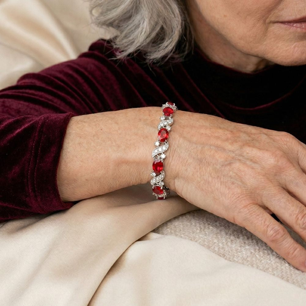 Lisette Ruby Bracelet