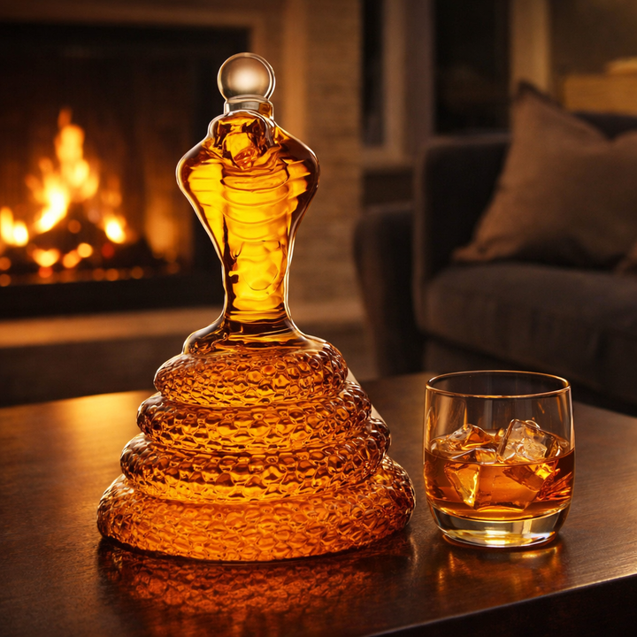 Cobra Edition Whisky Bottle