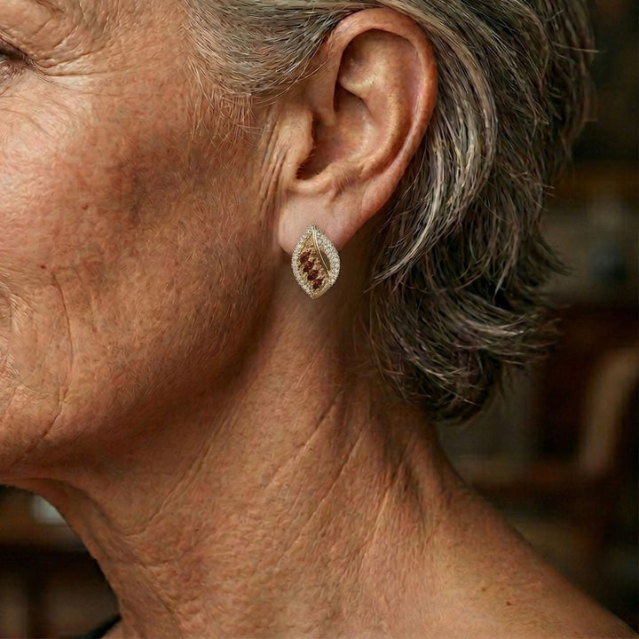 Theodora Ruby Earrings