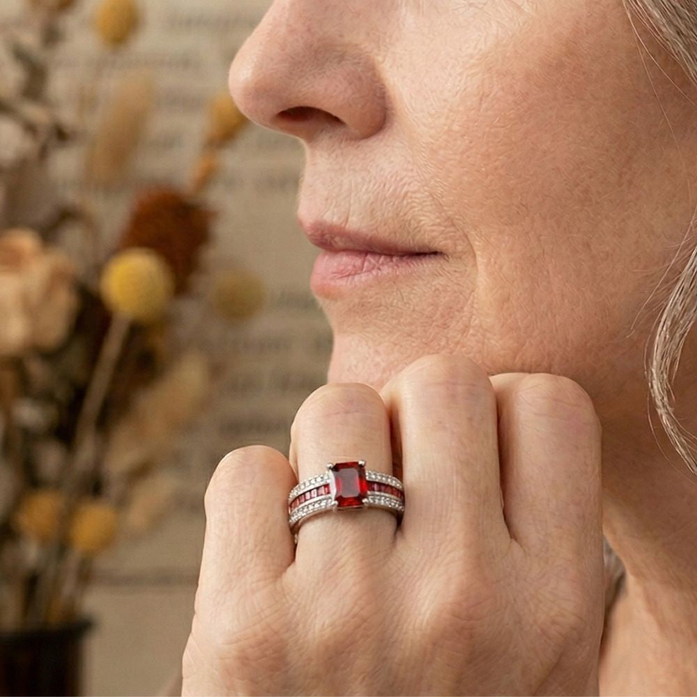 Cordelia Ruby Ring