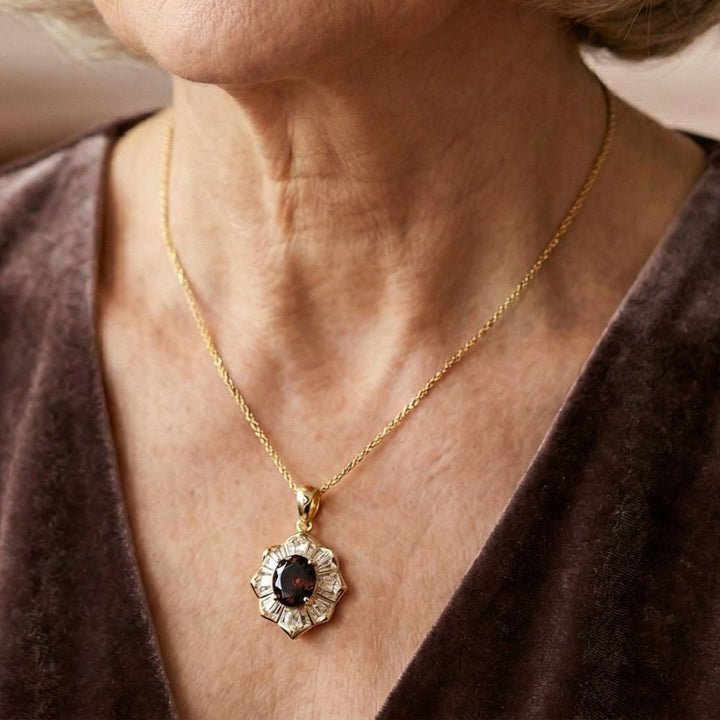 Seraphine Ruby Necklace