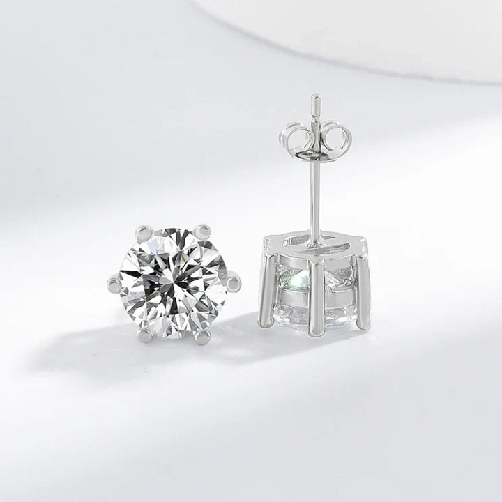 Tera Earrings in White Gold