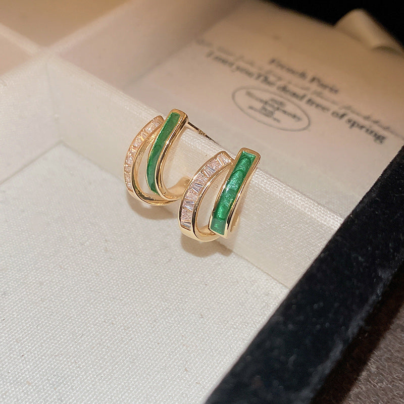 Chloé Gold Feuillage Earrings