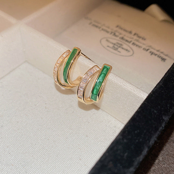 Chloé Gold Feuillage Earrings