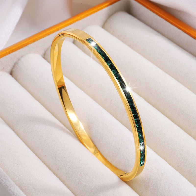 Gold Celeste Viride Bracelet
