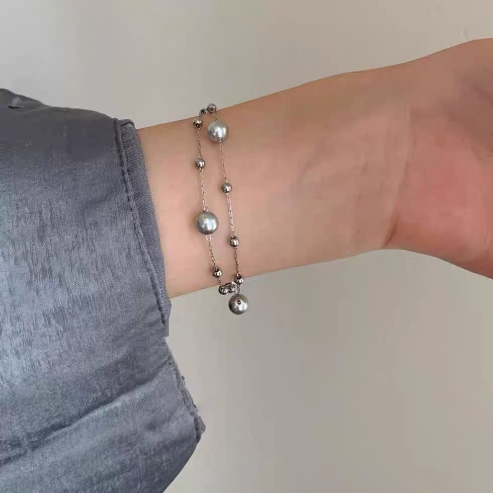 Freshwater Pearl Weaving Bracelet