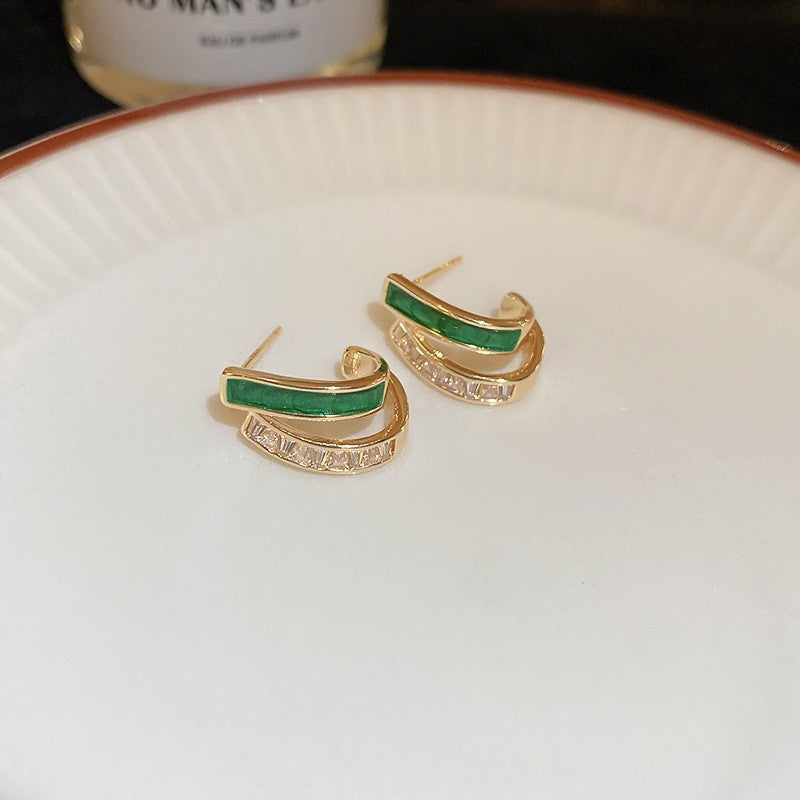 Chloé Gold Feuillage Earrings