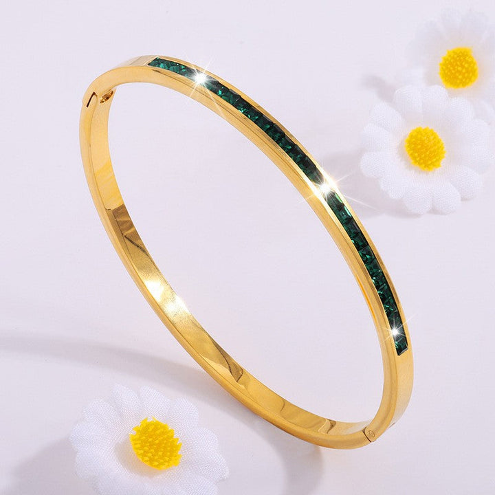 Gold Celeste Viride Bracelet