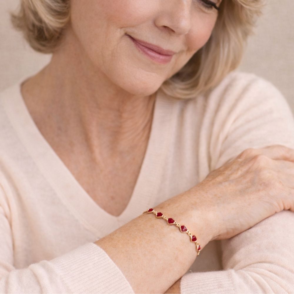 Lucienne Ruby Bracelet — Gold