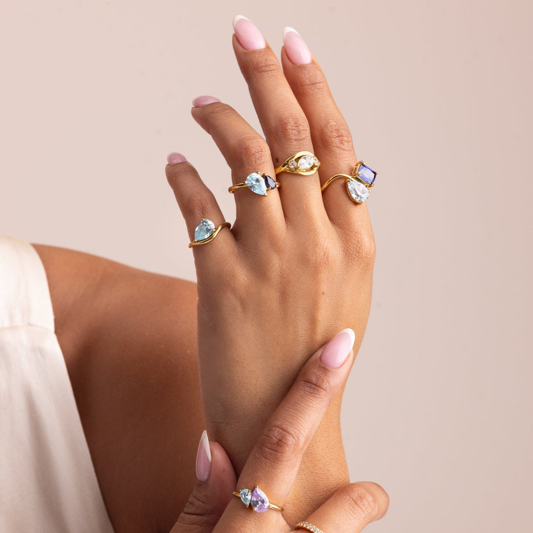 Pia Birthstone Ring