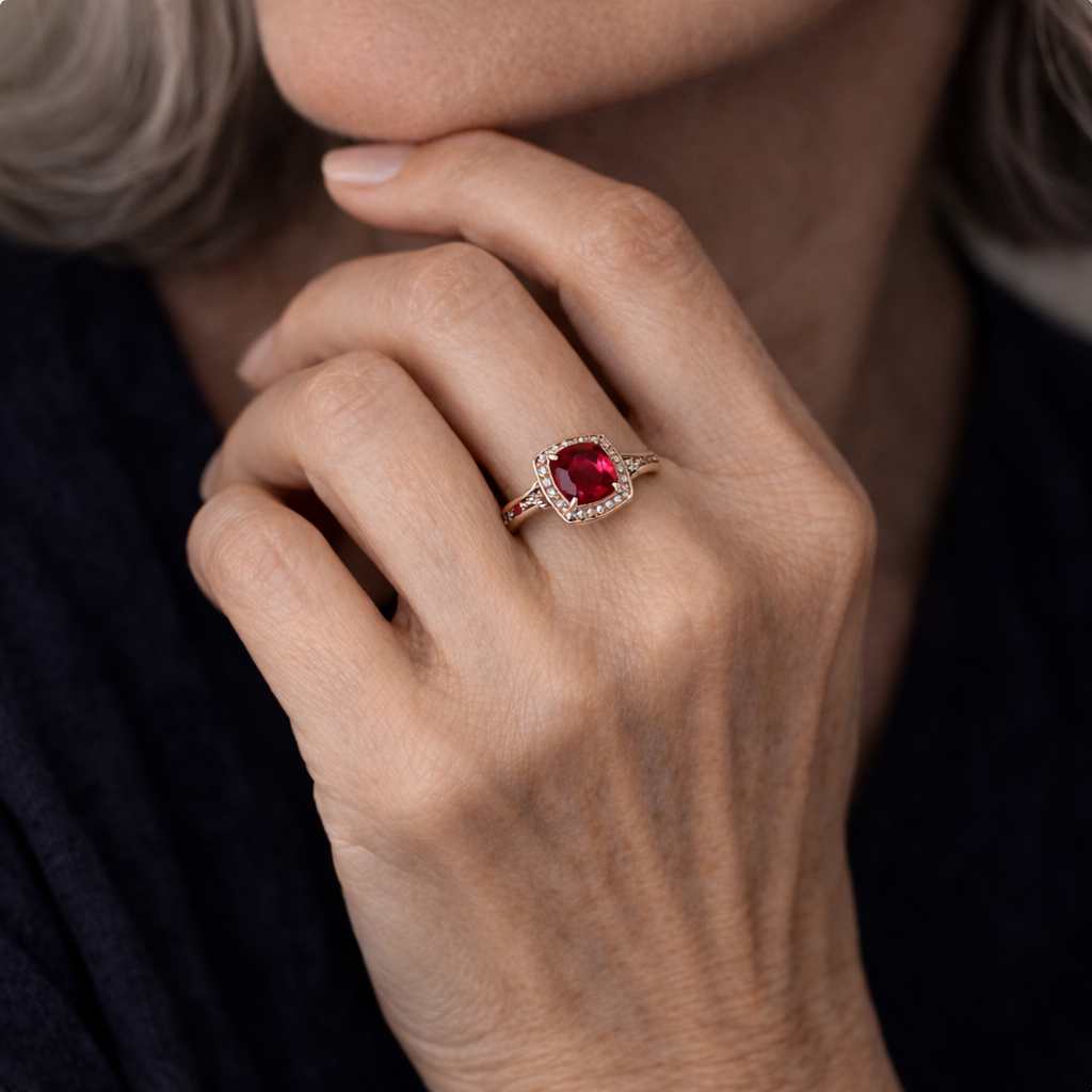 Giselle Ruby Ring