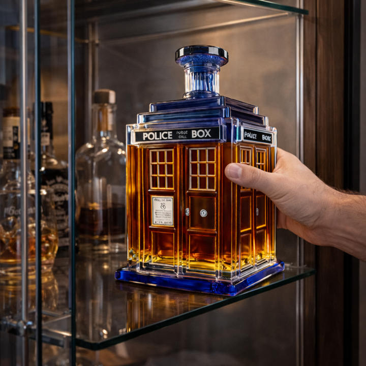 Police Edition Whisky Bottle