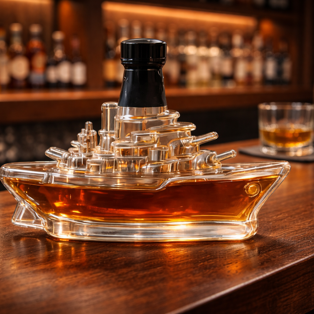 Marine Edition Whisky Bottle