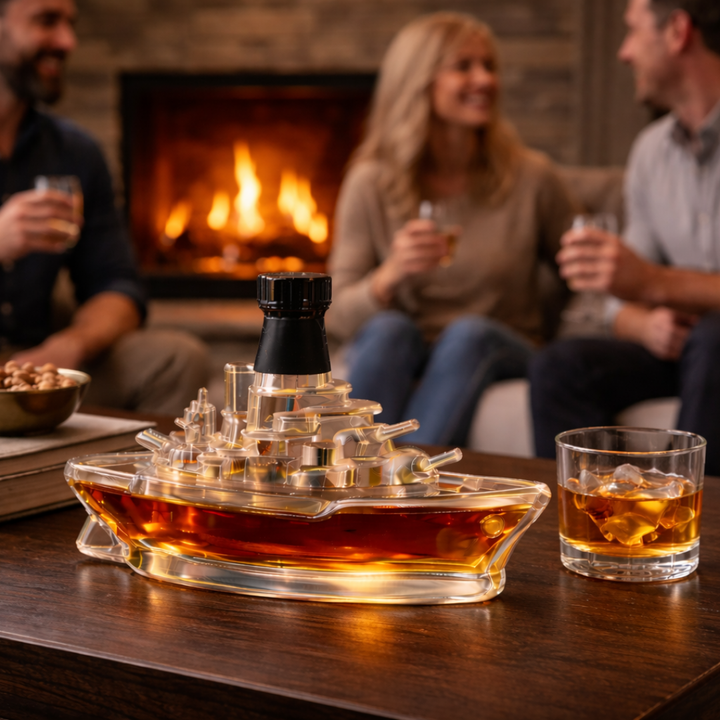 Marine Edition Whisky Bottle