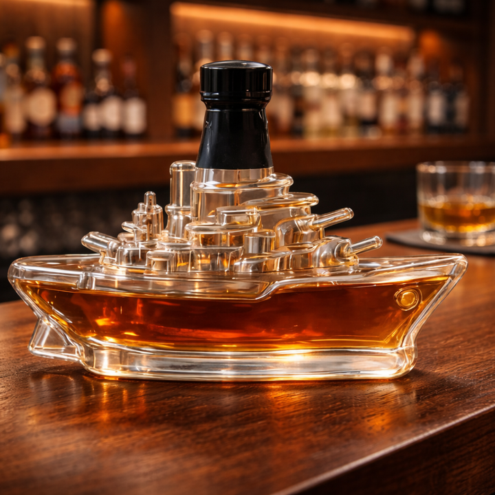 Marine Edition Whisky Bottle