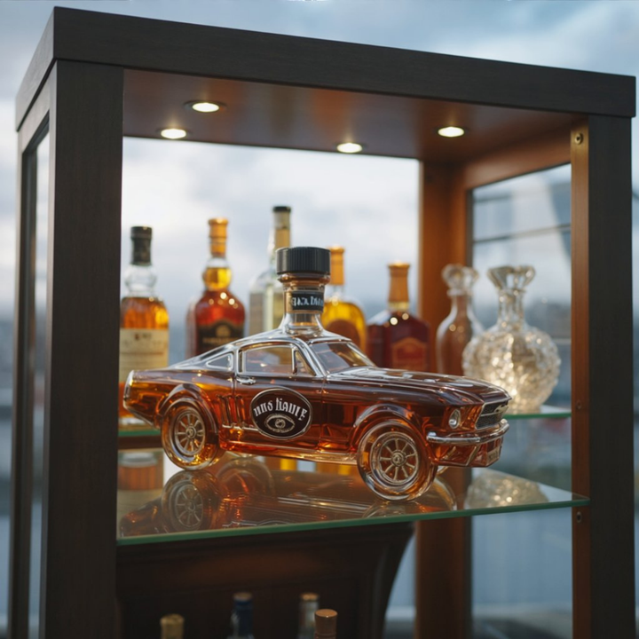 Mustang Edition Whisky Bottle