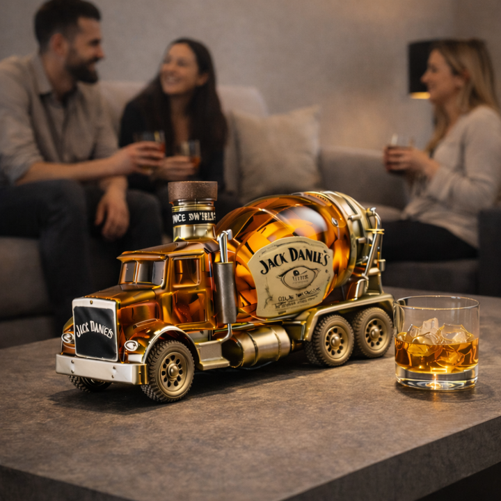 Truck Edition Whiskey Bottle