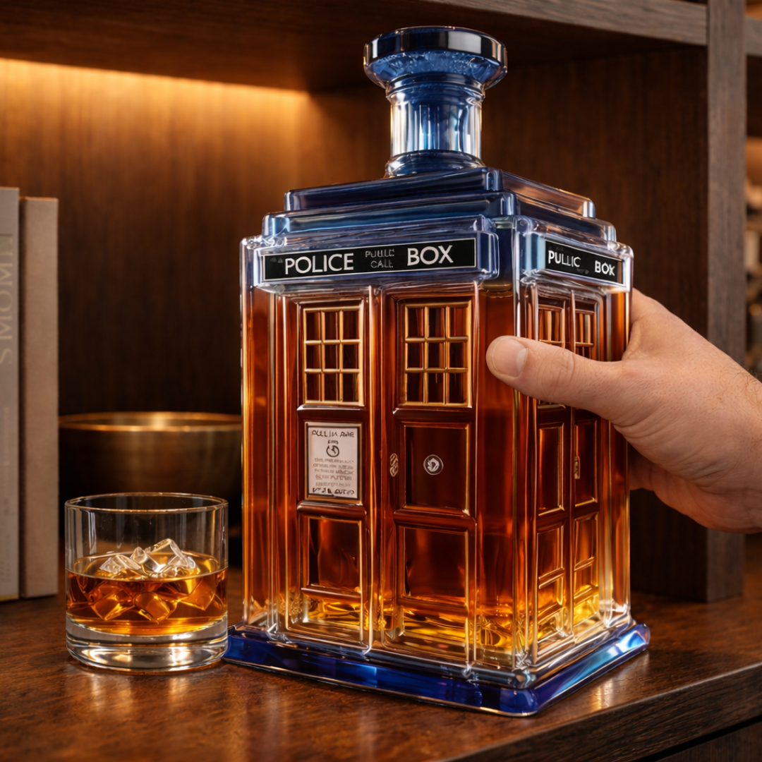 Police Edition Whisky Bottle