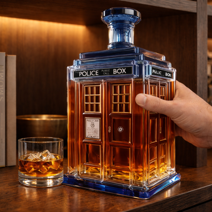 Police Edition Whisky Bottle