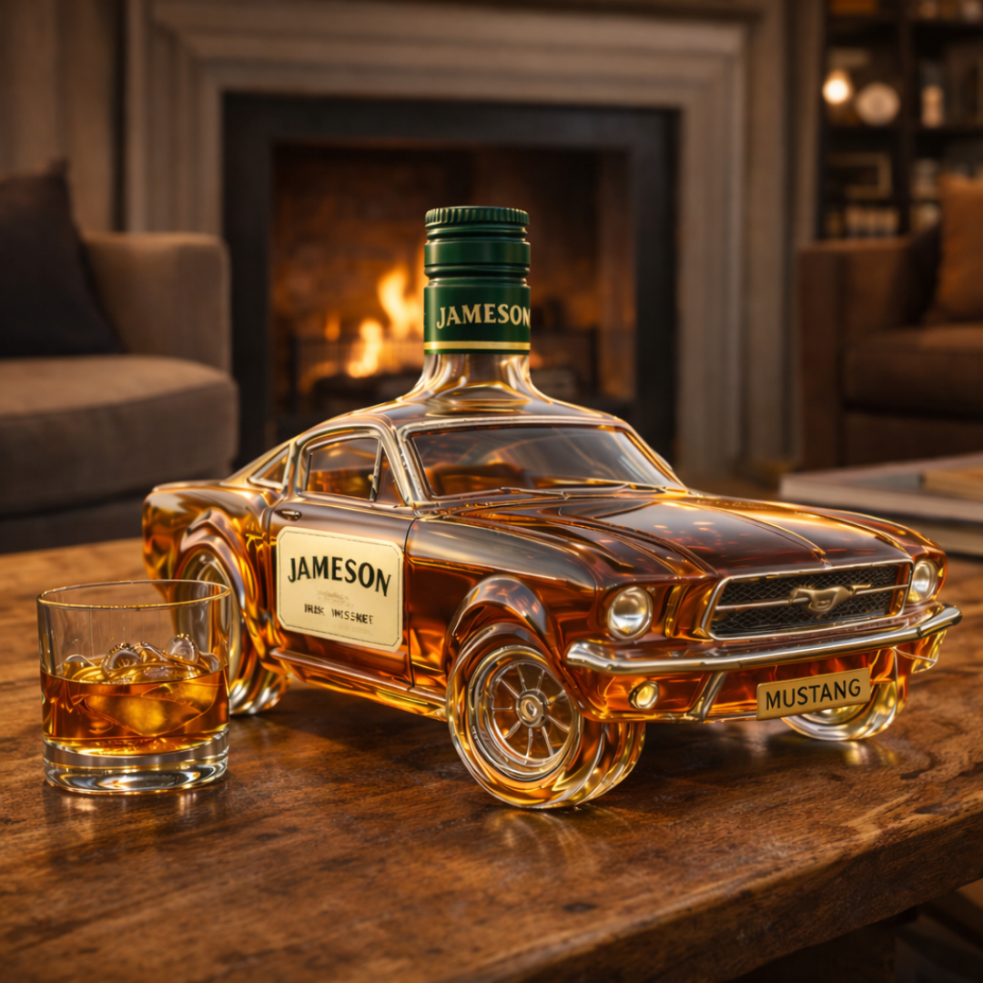 Mustang Edition Whisky Bottle
