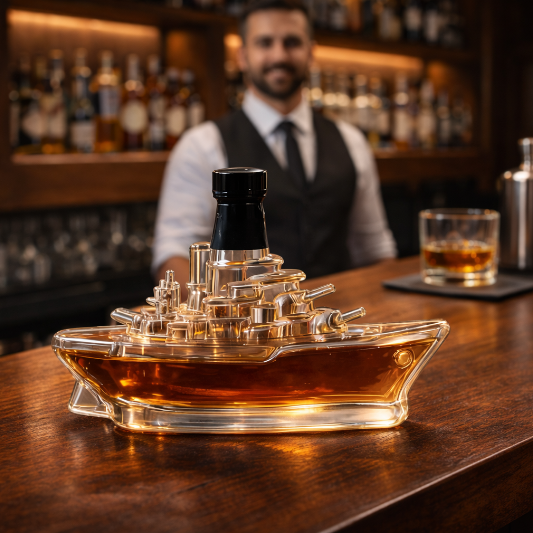 Marine Edition Whisky Bottle