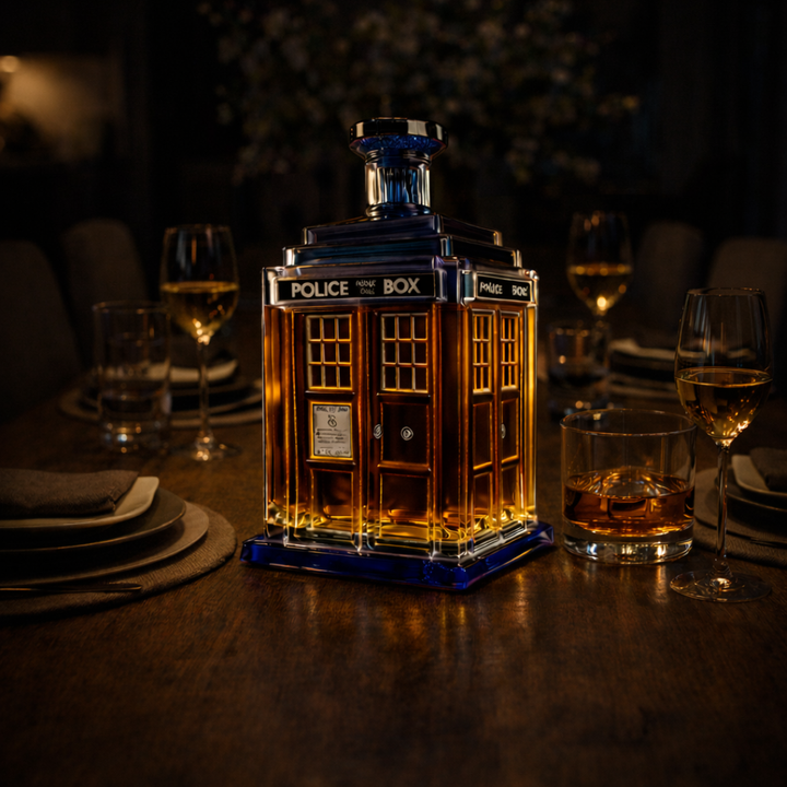 Police Edition Whisky Bottle