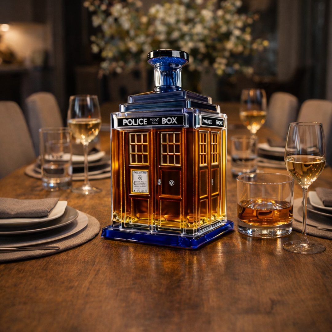 Police Edition Whisky Bottle