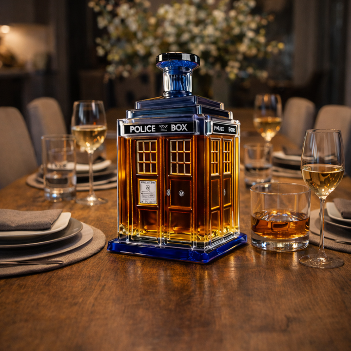Police Edition Whisky Bottle