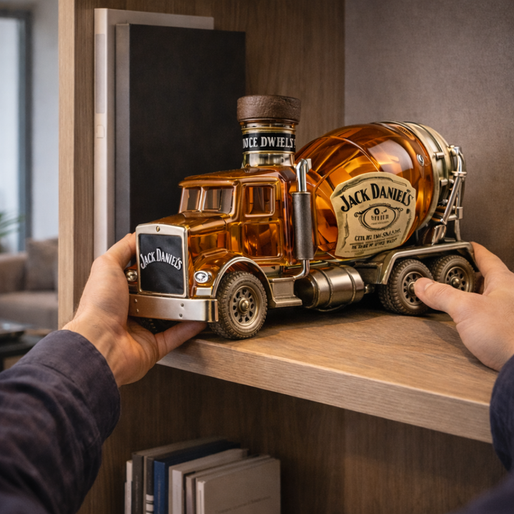 Truck Edition Whiskey Bottle