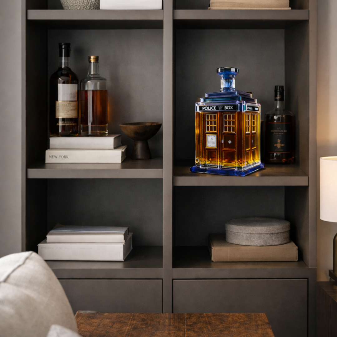 Police Edition Whisky Bottle