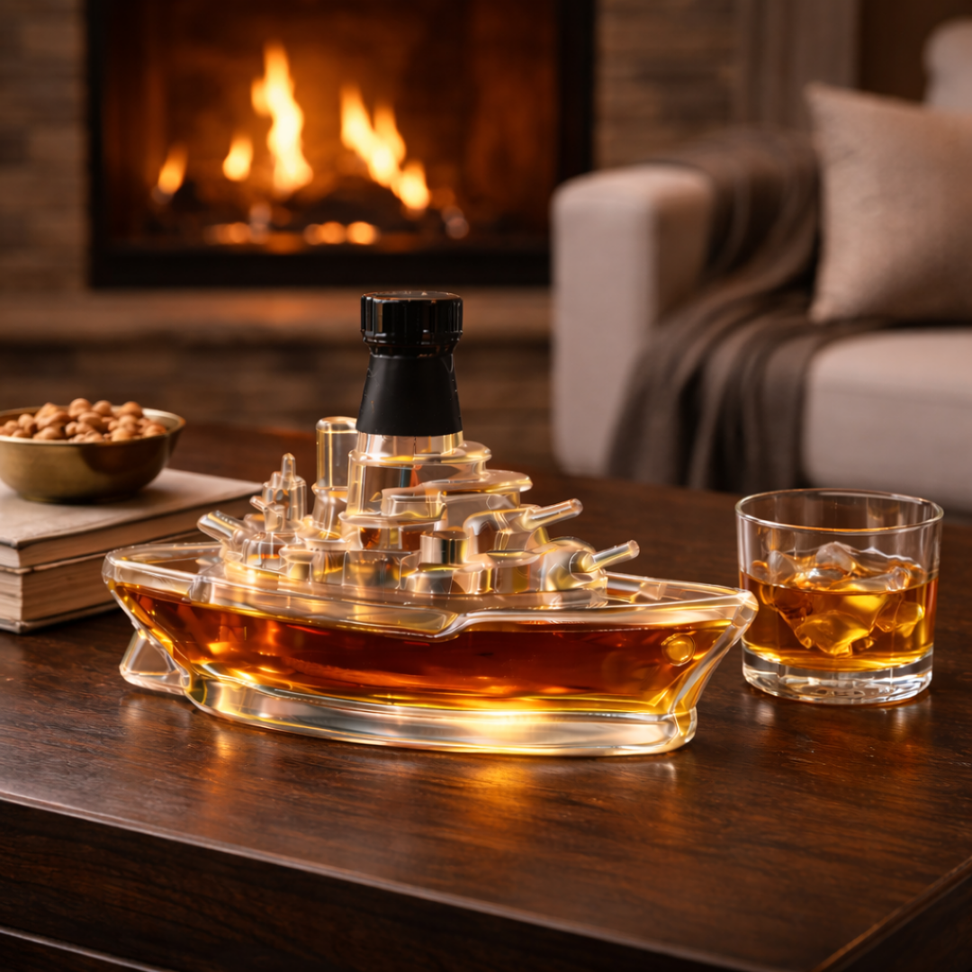Marine Edition Whisky Bottle