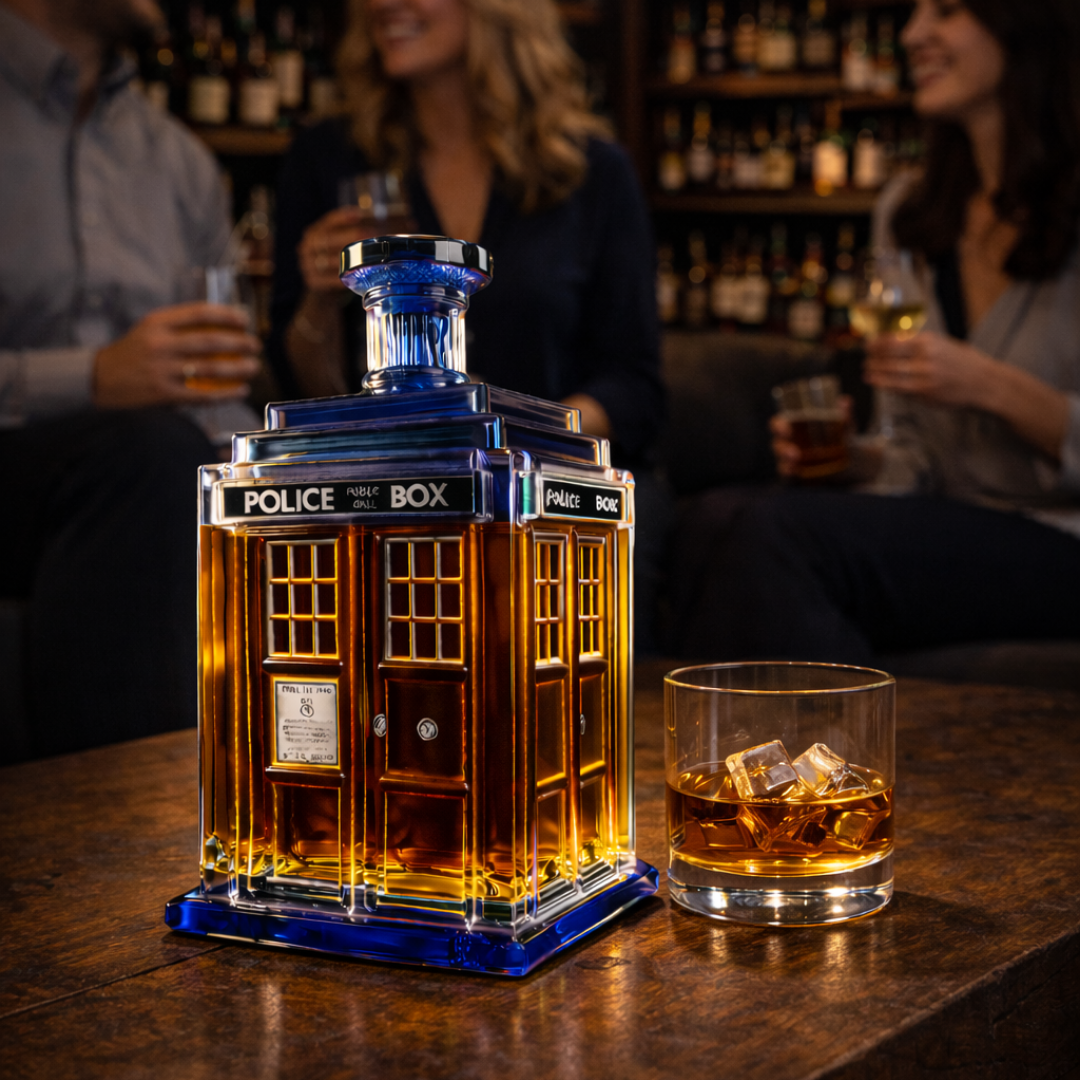 Police Edition Whisky Bottle