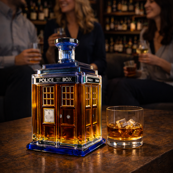 Police Edition Whisky Bottle